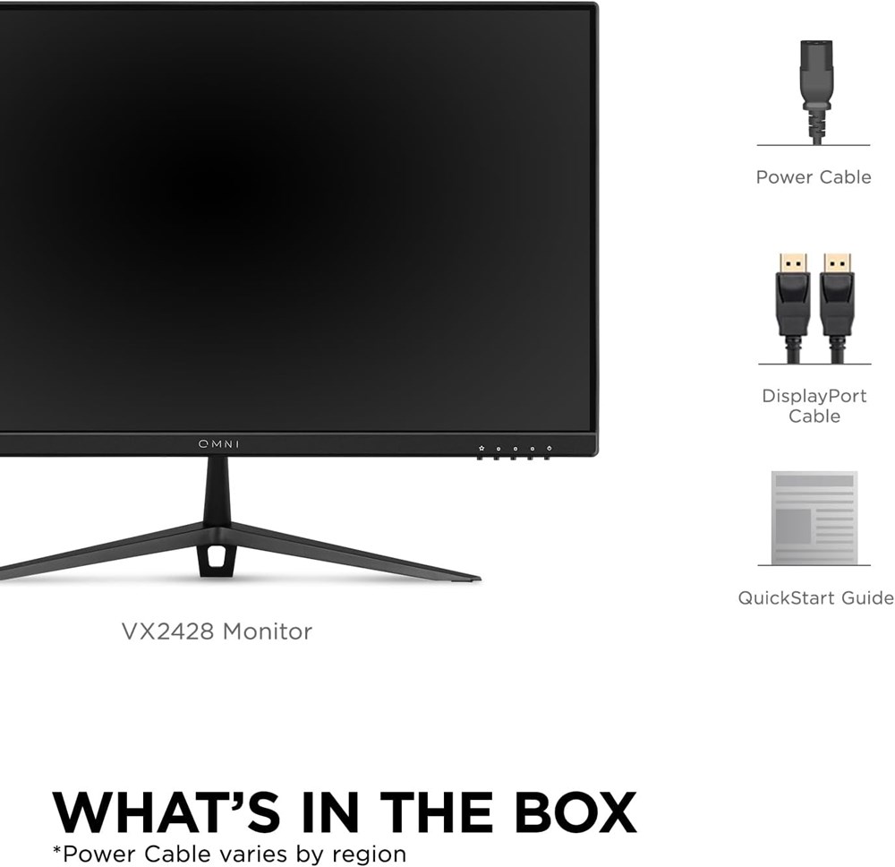 "Buy Online  VIEWSONIC VX2428 24 Inch IPS FHD Monitor| 180Hz| 1ms| 2x HDMI| 1x DP Display"