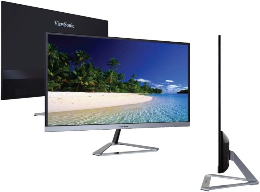 "Buy Online  VIEWSONIC VX2476-SH 24 Inch Full HD IPS Monitor with Frameless Bezel| 75Hz Refresh| and Multiple Inputs Display"