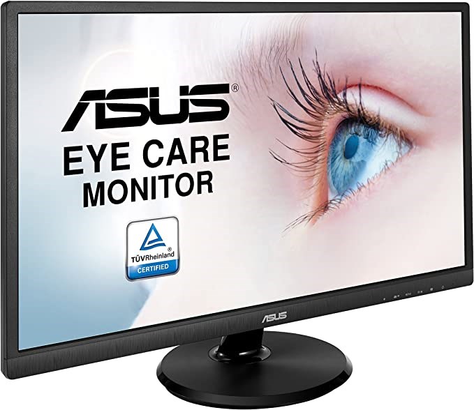 "Buy Online  Asus VA249HE 23.8” Full HD 1080p HDMI VGA Eye Care Monitor Display"