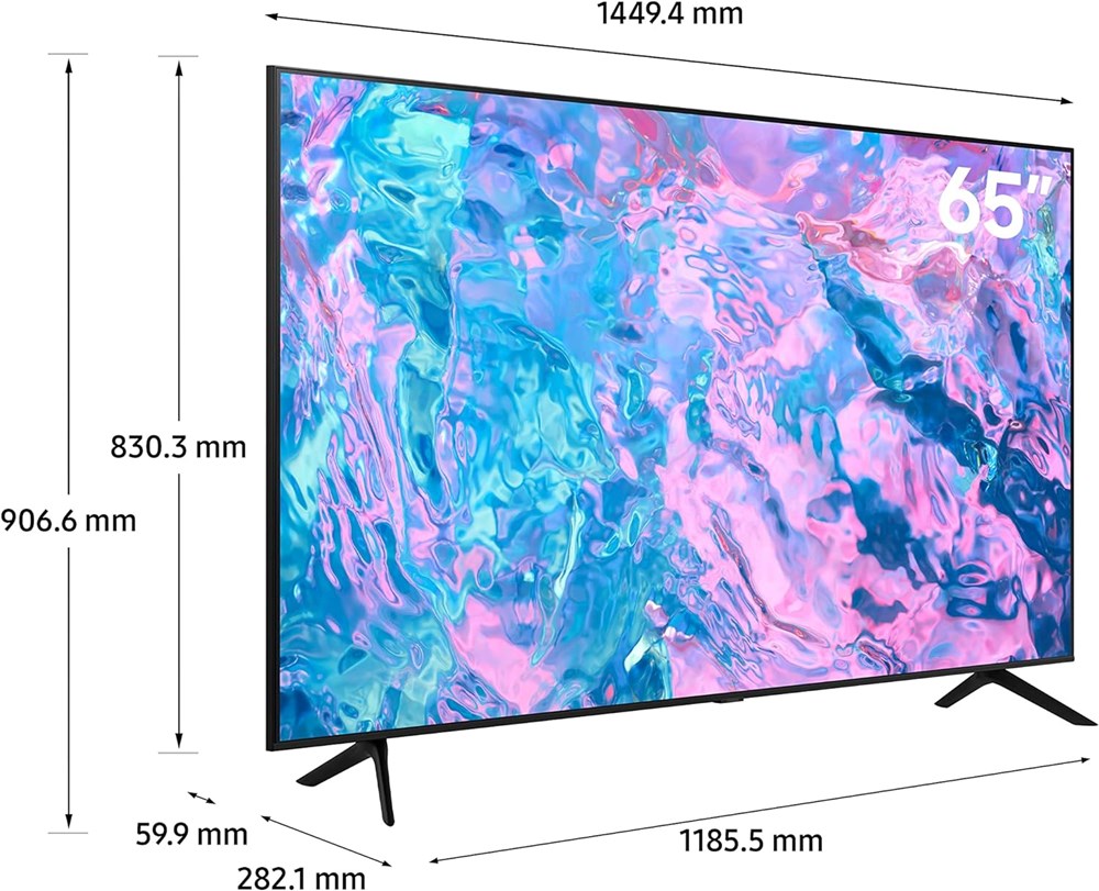 "Buy Online  Samsung 65 Inch TV UHD 4K Crystal Processor 4K Television and Video"