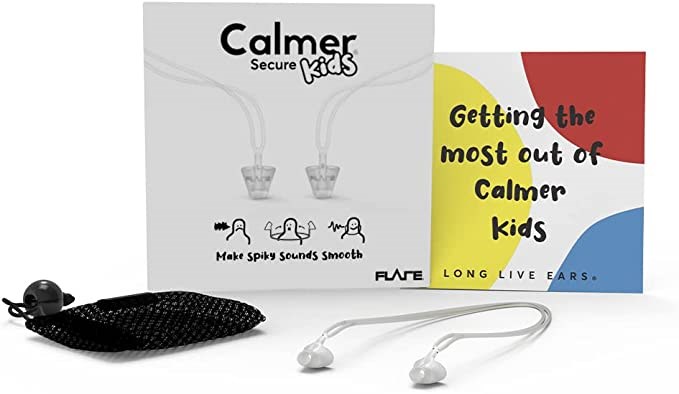 "Buy Online  Flare Audio Calmer Kids Secure (Translucent) Hearing Protection"