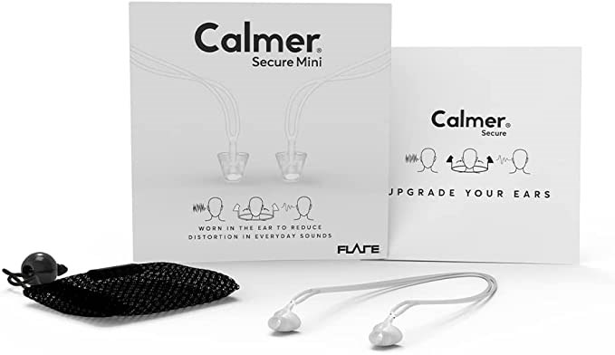 "Buy Online  Flare Audio Calmer Secure Mini (Translucent) Hearing Protection"