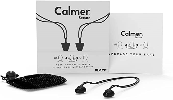 "Buy Online  Flare Audio Calmer Secure (Black) Hearing Protection"