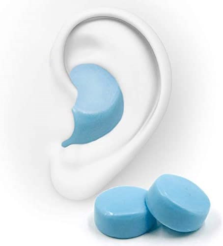 "Buy Online  HASPRO [6-Pair Pack] Soft Silicone Earplugs for Sleeping I Swimming & Bathing I Anti-Snoring I Noise Cancelling Reusable Earplugs- Adults & Children (Blue) Hearing Protection"