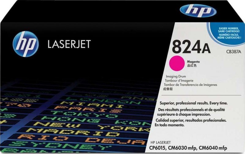 "Buy Online  HP 824A Magenta LaserJet Image Drum CB387A Inks & Toners"