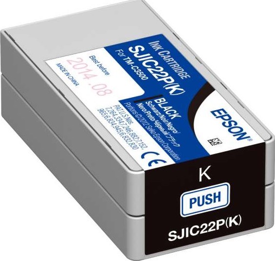 "Buy Online  Epson SJIC22P Original Black Ink Cartridge I C33S020601 Inks & Toners"