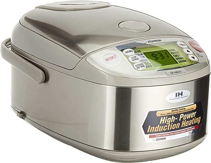 "Buy Online  Zojirushi Electronic Rice cooker/ warmer 1.0 ltr Stainless Home Appliances"