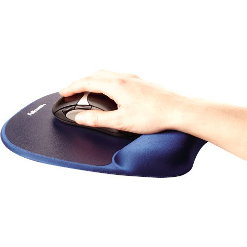 "Buy Online  Fellowes MEMORY FOAM  WRIST SUPPORT WITH MOUSE  PAD - Saphire Office Supplies"