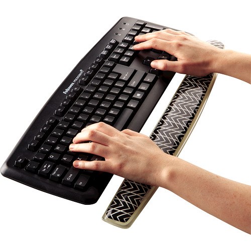"Buy Online  Fellowes PhotoGel Keyboard Wrist Support   - Chevron Office Supplies"
