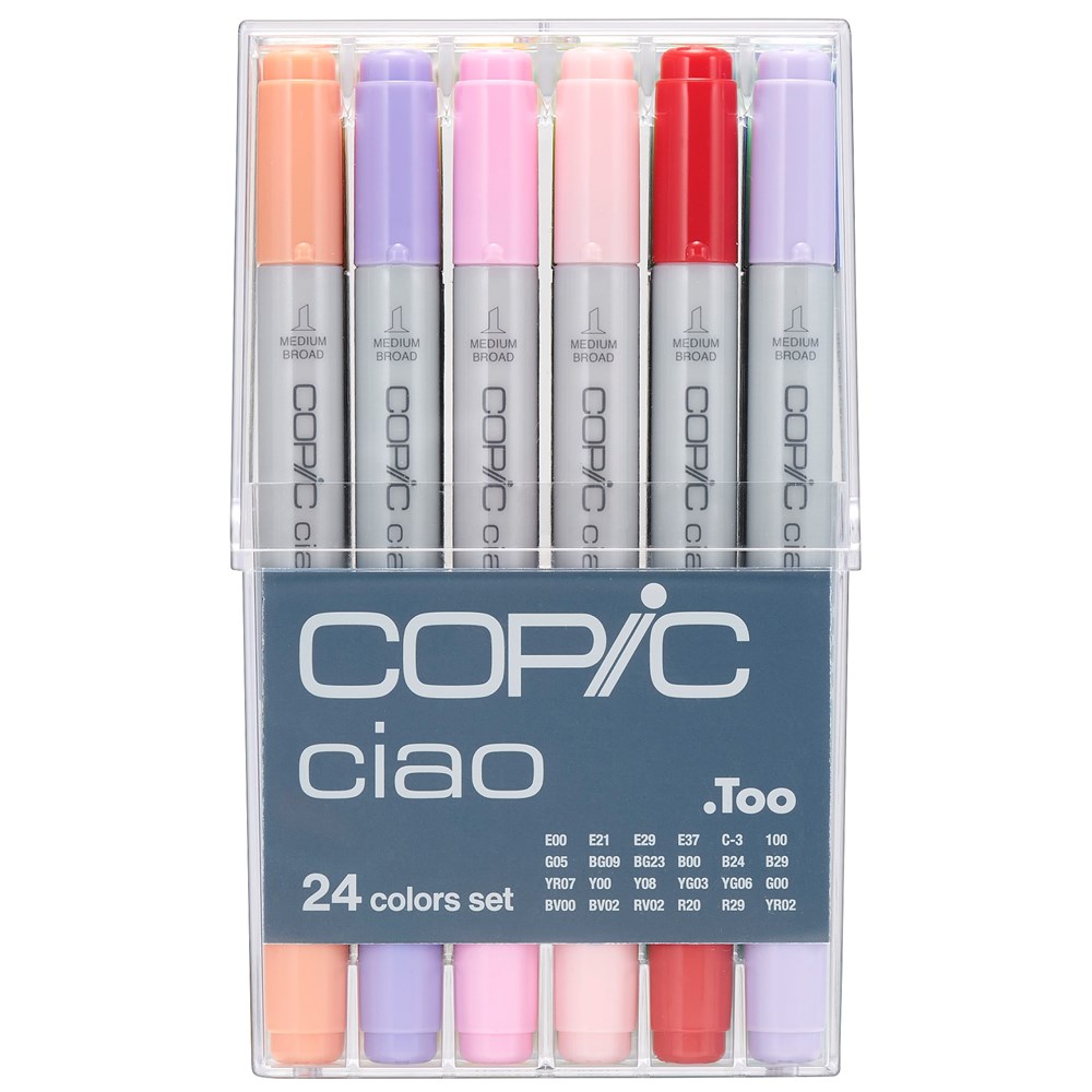 "Buy Online  COPIC ciao Set of 24pc Set Office Supplies"