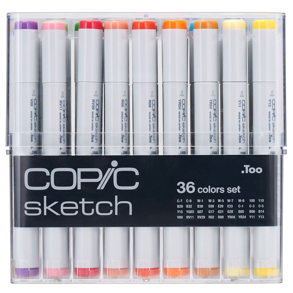 "Buy Online  Copic Sketch 36pc Colors sets Office Supplies"