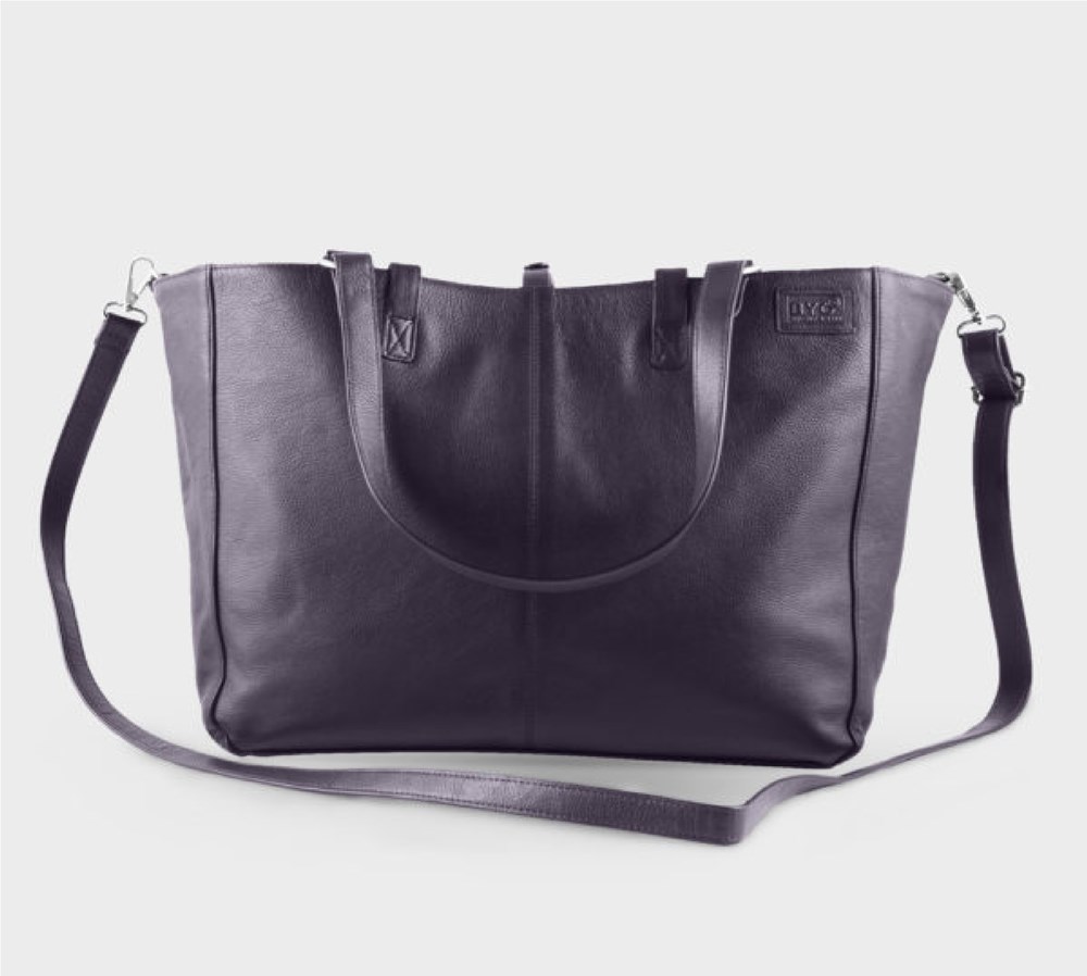 "Buy Online  Amicus Tote Reversable Premium Leather Ladies Bag Accessories"